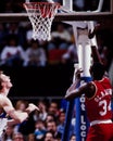 Hakeem Olajawon, Houston Rockets Royalty Free Stock Photo