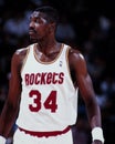 Hakeem Olajuwon, Houston Rockets Royalty Free Stock Photo