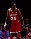 Hakeem Olajuwon, Houston Rockets Royalty Free Stock Photo