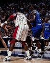 Hakeem and Shaq.