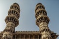 Shaking minarets of Siddi Bashir mosque in Ahmedabad