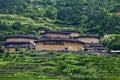 Hakka Roundhouse tulou walled village, Fujian, Chi