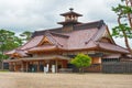 Hakodate Magistrate`s Office at Goryokaku Park in Hakodate City, Hokkaido, Japan. was originally a Royalty Free Stock Photo