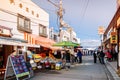 Hakodate morning fish market Asaichi market in winter. Hokkaido - Japan Royalty Free Stock Photo