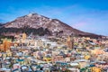 Hakodate Mountain and Skyline Royalty Free Stock Photo