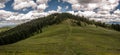 Hala Rycerzowa in Beskid Zywiecki mountain range