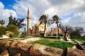 Hala Sultan Tekke mosque in Cyprus Larnaka famous tourism travel muslim landmark