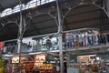 Hala Targowa market hall in Gdansk, Poland Royalty Free Stock Photo