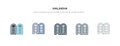 Halakha icon in different style vector illustration. two colored and black halakha vector icons designed in filled, outline, line