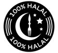 Halal food sign