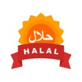 Halal Sticker