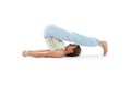 Halasana plow pose #2