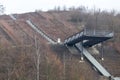 halde hoheward ruhrgebiet in the winter