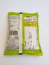 Haldiram`s Nagpur Instant Bhel, 55g Pouch isolated in a white Ba