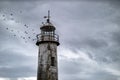 Hale Village Lighthouse Royalty Free Stock Photo