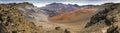 Haleakala National Park Volcano Crater Summit Panoramic View at an elevation of more than 10,000 feet