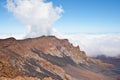 Haleakala Volcano and Crater Maui Hawaii Royalty Free Stock Photo