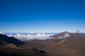 Haleakala Volcano Crater Scenic View Royalty Free Stock Photo