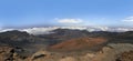 Haleakala volcano, Maui, Hawaii.Panorama. Royalty Free Stock Photo