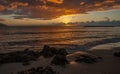 Golden Sunset Haleiwa Oahu Hawaii