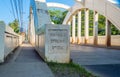 Haleiwa Town Anahulu Stream Bridge Royalty Free Stock Photo