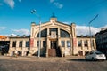 Hales turgus Hall Market in Vilnius, Lithuania Royalty Free Stock Photo