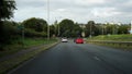 Driving through speed camera zone on A456 in Halesowen town