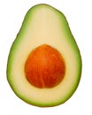 Half avocado