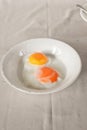 Half boil egg Royalty Free Stock Photo