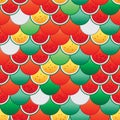 Half circle watermelon seamless pattern Royalty Free Stock Photo