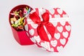 Half-closed heart box Royalty Free Stock Photo