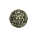 Half dollar coin United States Of America Royalty Free Stock Photo