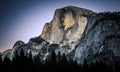 Half Dome at Dusk, Yosemite National Park, California Royalty Free Stock Photo