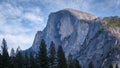 Half dome morning view