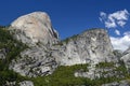 Half Dome & Mount Broderick, Yosemite, California Royalty Free Stock Photo