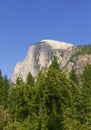 Half dome mountain