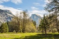 Half Dome North Face Valley Yosemite National Park Royalty Free Stock Photo