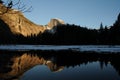 Half dome reflection Royalty Free Stock Photo