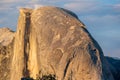 Half Dome rock formation in Yosemite National Park Royalty Free Stock Photo