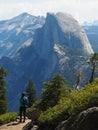 Half Dome from Sentinel Dome Trail