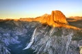 Half Dome at sunset