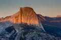 Half Dome, Sunset, Yosemite National Park, CA Royalty Free Stock Photo