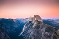 Half Dome at sunset, Yosemite National Park, California, USA Royalty Free Stock Photo