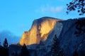 Half Dome Sunset, Yosemite National Park Royalty Free Stock Photo