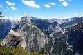 Half Dome, Vernal and Nevada Falls, Yosemite National Park Royalty Free Stock Photo