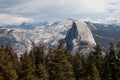 Half Dome Royalty Free Stock Photo