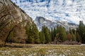 Half Dome at winter - Yosemite National Park, California, USA Royalty Free Stock Photo