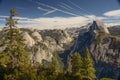 Half Dome in Yosemite from Glacier Point