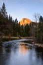 Half Dome, Yosemite National Park Royalty Free Stock Photo