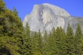 Half Dome, Yosemite National Park, Sierra Nevada Mountains, California Royalty Free Stock Photo